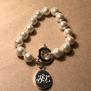 NEVER WORN Ralph Lauren Pearl Toggle Bracelet